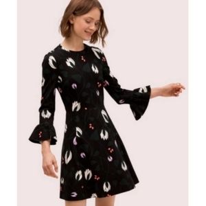 Kate spade | Deco Bloom ponte dress